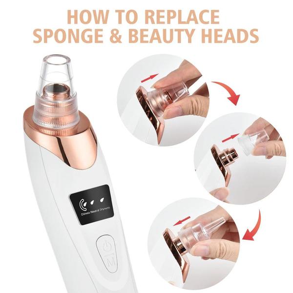Advanced USB Rechargeable Blackhead & Pore Vacuum Cleaner – De Sleutel Tot Schone, Stralende Huid ✨💖